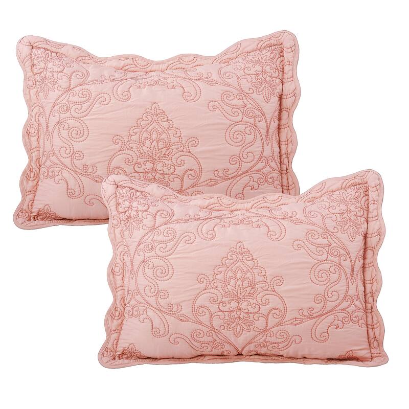 Serenta Damask Oversized 4-piece Bedspread Set