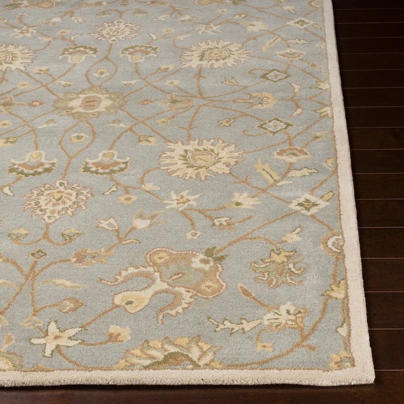Hand-tufted Trey Traditional Wool Area Rug