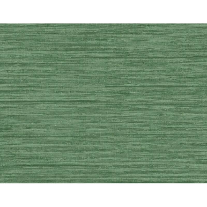 Seabrook Designs Nautical Twine Stringcloth Unpasted Wallpaper - 27 in. W x 27 ft. L - Greenery
