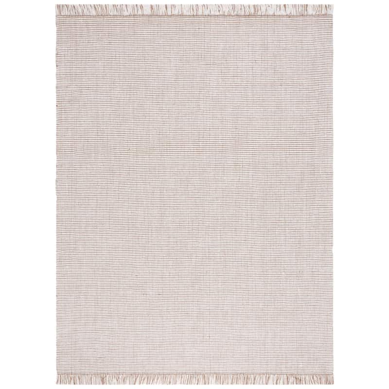 SAFAVIEH Handmade Natural Fiber Reneta Jute Fringe Rug