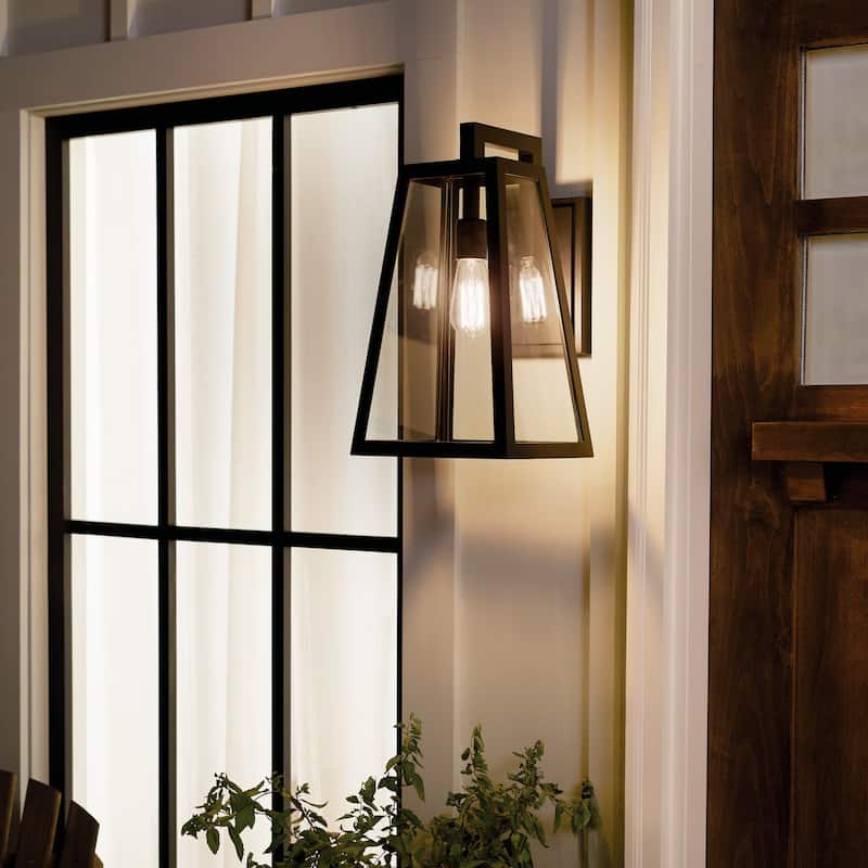 Kichler Lighting Delison 16.75 inch 1-Light Wall Light Black