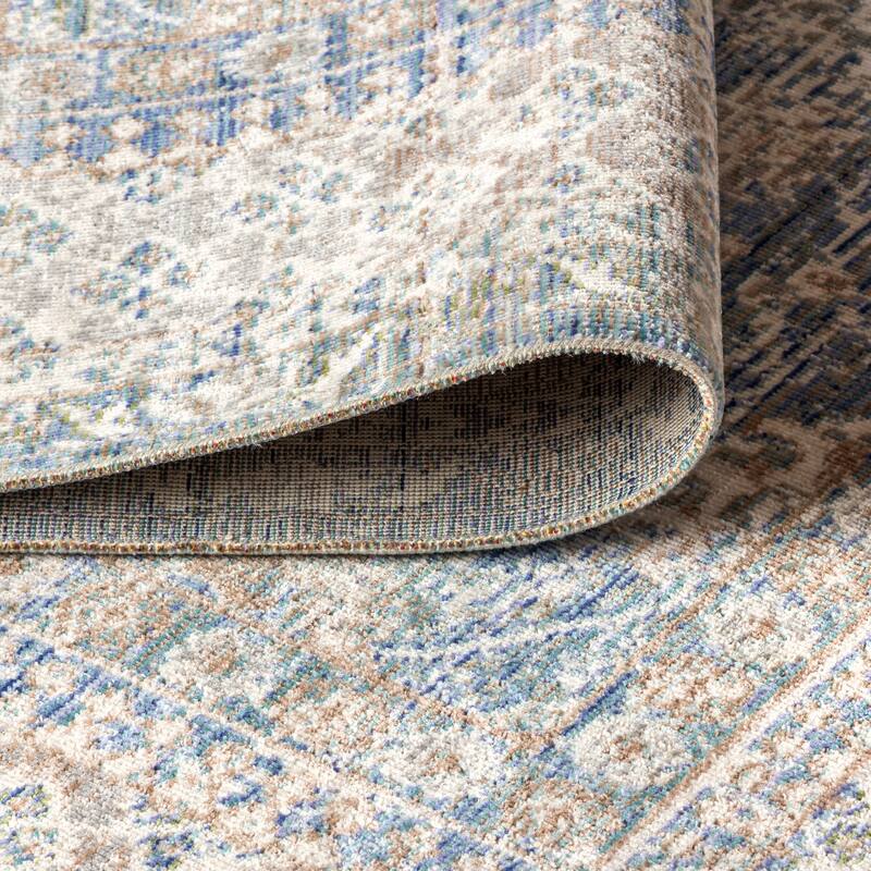 JONATHAN Y Xlendi English Country Argyle Area Rug