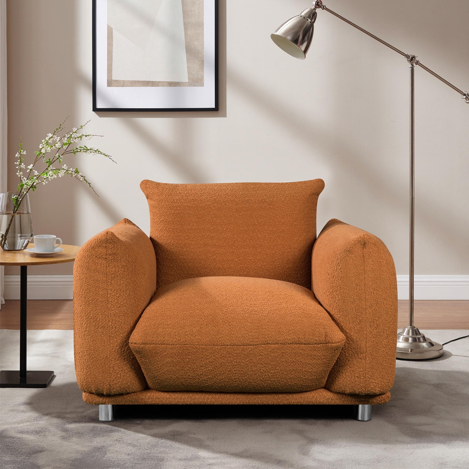 Down filled oversized 2025 chair