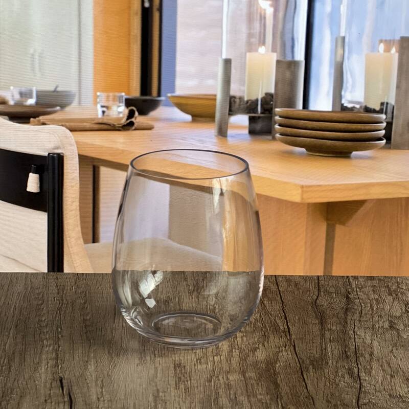 Oval Halo Tritan Glasses Drinking Set of 4