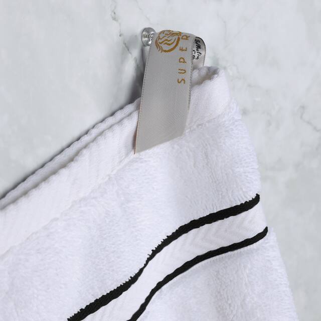 Turkish Cotton 6 Piece Absorbent Heavyweight Towel Set by Superior