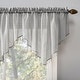preview thumbnail 10 of 73, No. 918 Erica Crushed Voile Ascot Beaded Sheer Rod Pocket 1-Piece Curtain Valance