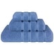 preview thumbnail 18 of 100, 3 Piece Bathroom Towel Set 100% Cotton Luxury Turkish Bath Hand Towels Extra Large Face Towels Clearance Set Electric Blue