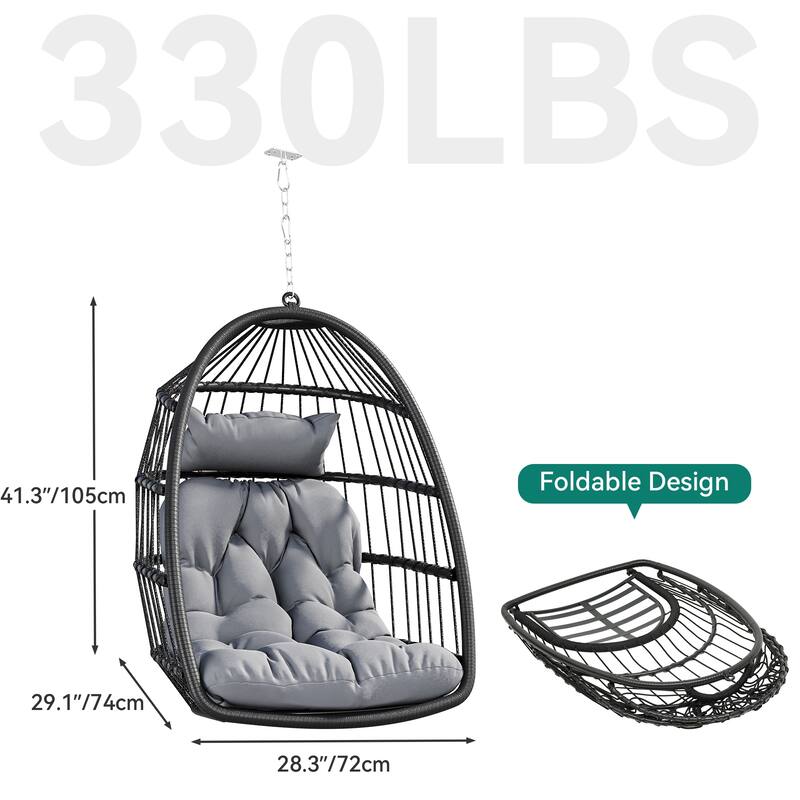 Swing Chair with Cushion