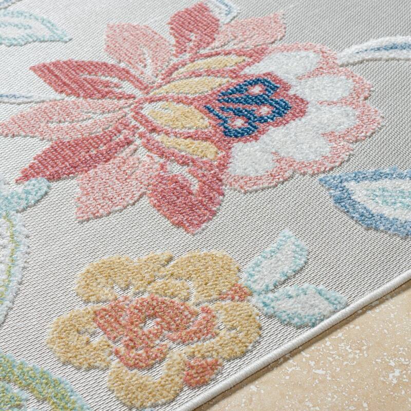 Livabliss Lakeside Coastal Indoor/Outdoor Area Rug