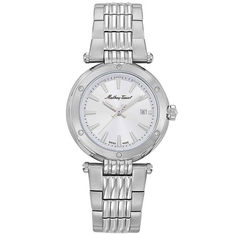 Mathey Tissot Women's Neptune Silver Dial Watch - D912AI - 6 (36)