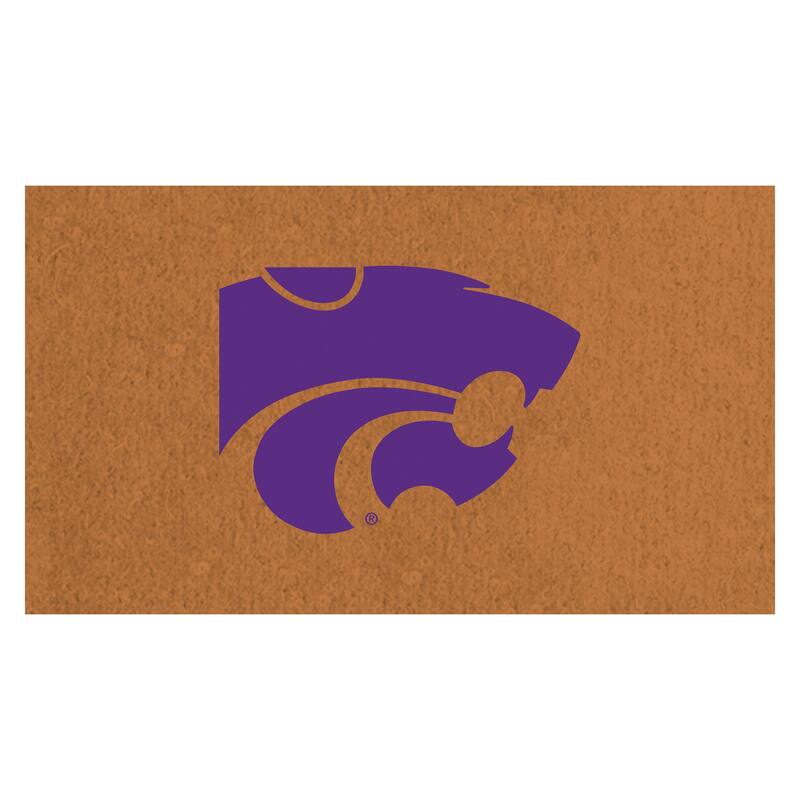 Kansas State University Full Color Indoor/Outdoor Coir Mat - 28" x 16"