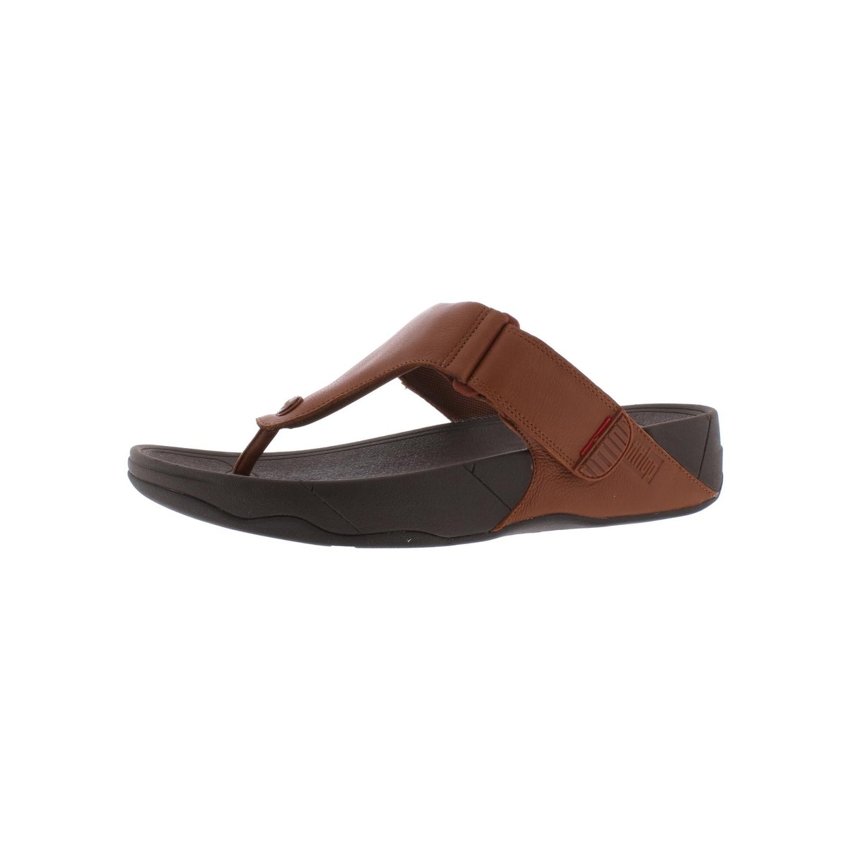 trakk ii leather flip flops