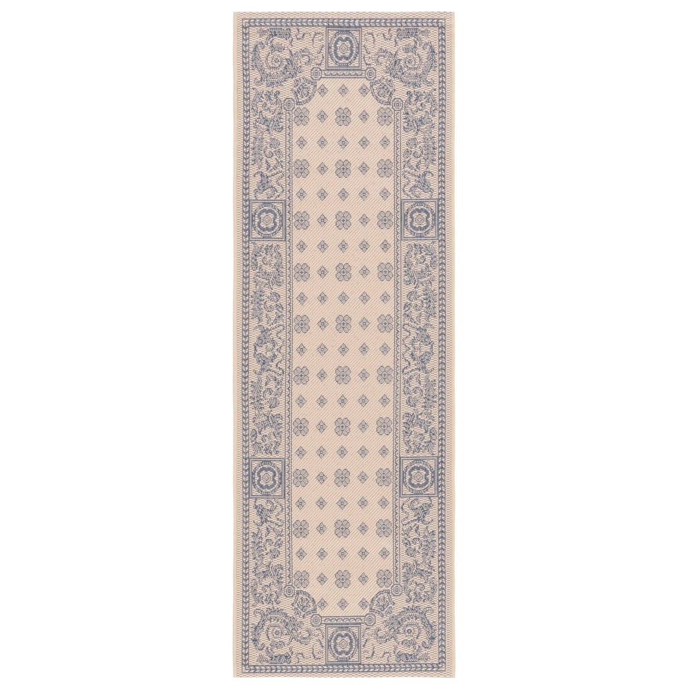 SAFAVIEH Courtyard Steve Indoor/ Outdoor Waterproof Patio Backyard Rug