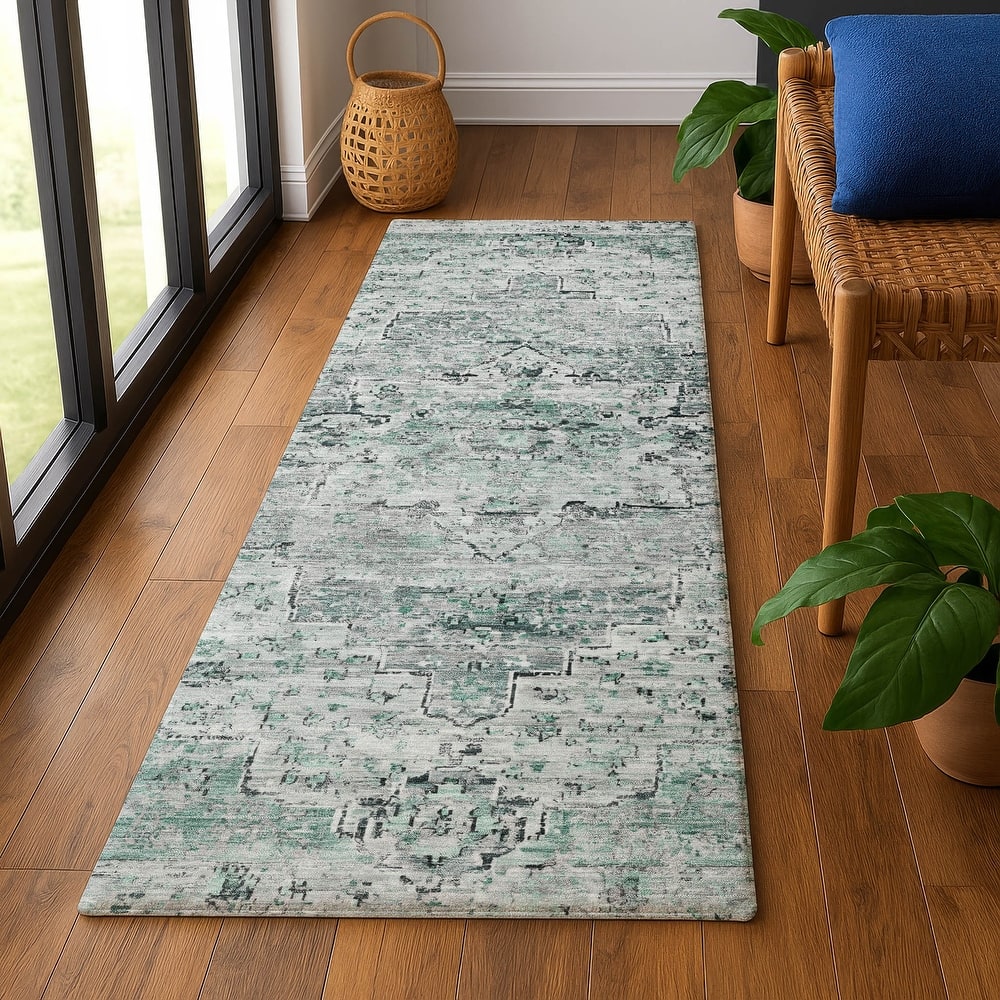 Premium Washable Super Soft Vintage Traditional Mayfield Rug