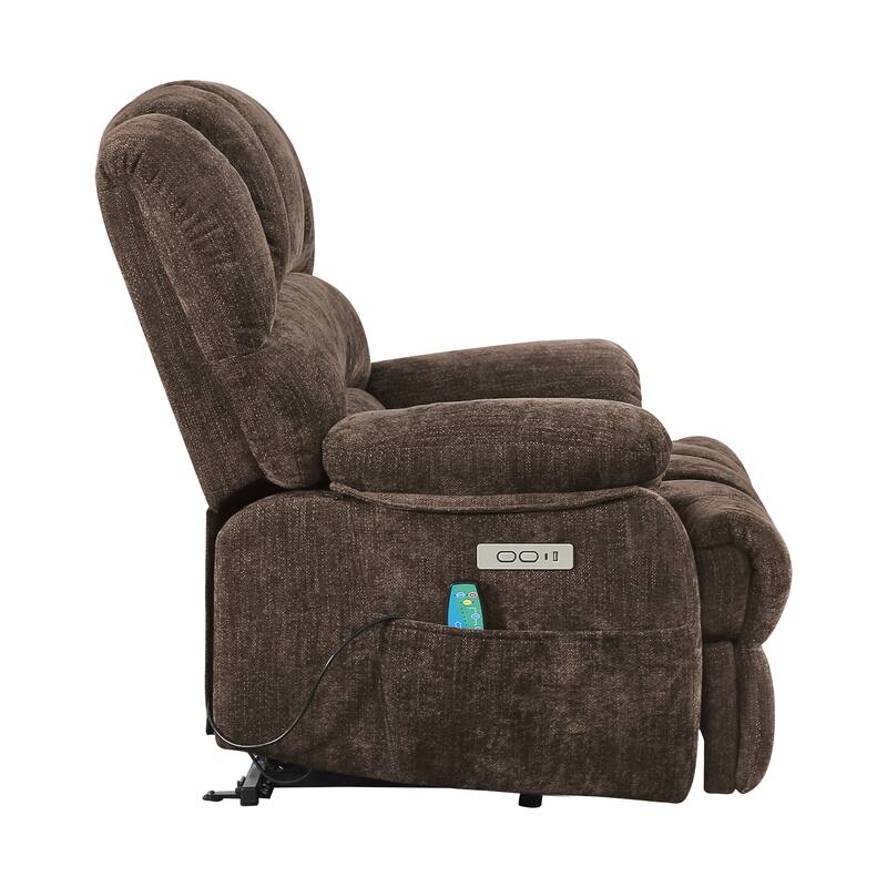 Electric Recliner Chair Lift Recliner with Heat and Massage for Adults Set of 2