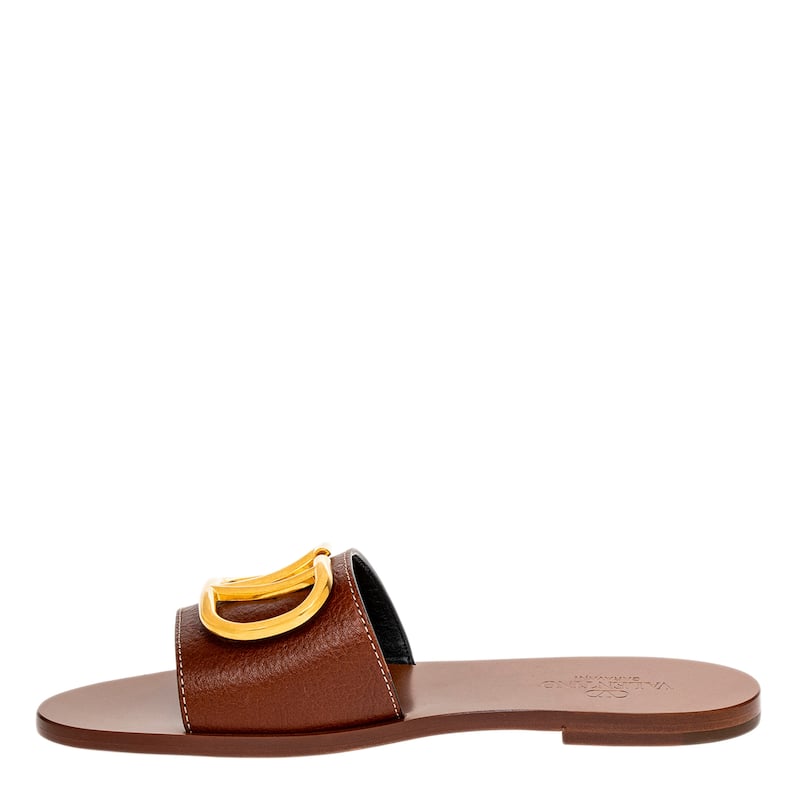 Valentino Vlogo Signature Slide Sandals