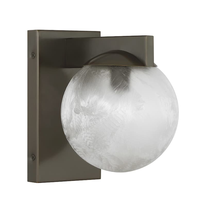Savoy House 9-1017-1 Darien 8" Tall Bathroom Sconce