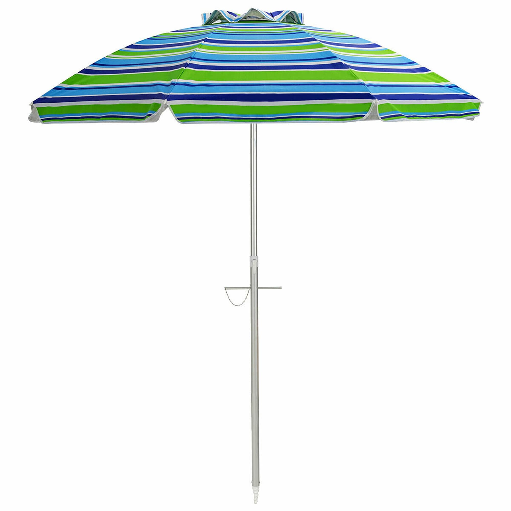 5-6foot patio umbrellas with base Punchau 6 Ft Outdoor Umbrella - Beige Market Umbrella, Easy Crafted with precision using a commercial DIY 6 Foot Jazz Wooden