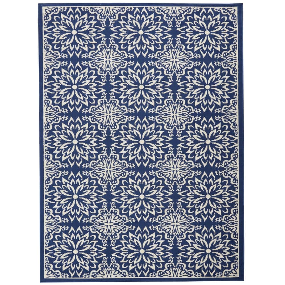 Nourison Jubilant Floral Medallion Area Rug