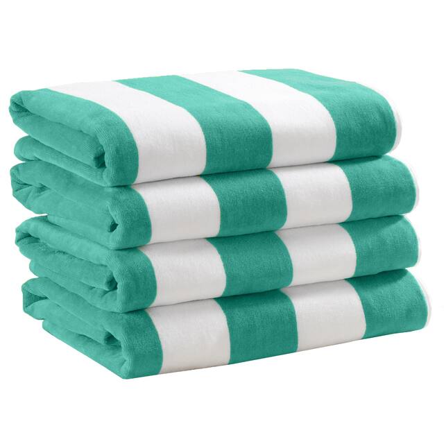 Cotton Cabana Stripe Beach Towel Novia Collection
