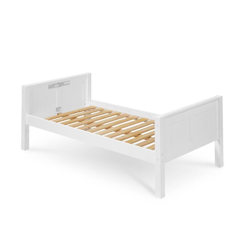 Camaflexi Panel Headboard - Twin Size Day Bed with Front Guard Rail & Twin Trundle