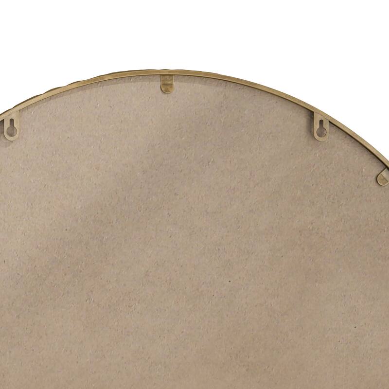 Gold Arched Wall Mirror - Bathroom Vanity & Home Decor