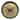 La Crosse 404-3439 15" Bronze Quartz Analog clock with Moving Gears