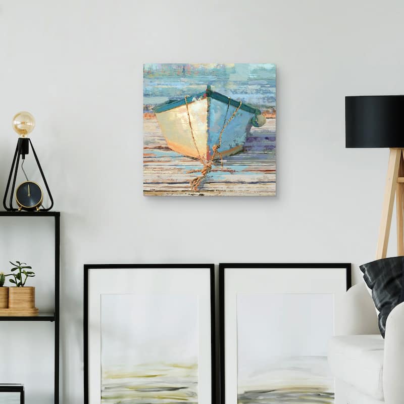 Jetty by Studio Arts Canvas Art Print