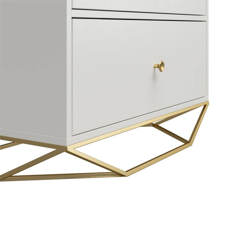 CosmoLiving by Cosmopolitan Blair 3 Drawer Dresser