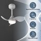 preview thumbnail 8 of 25, JONATHAN Y 22" Smart LED Ceiling Fan, 6-Speed, Dimmable, App & Remote Control