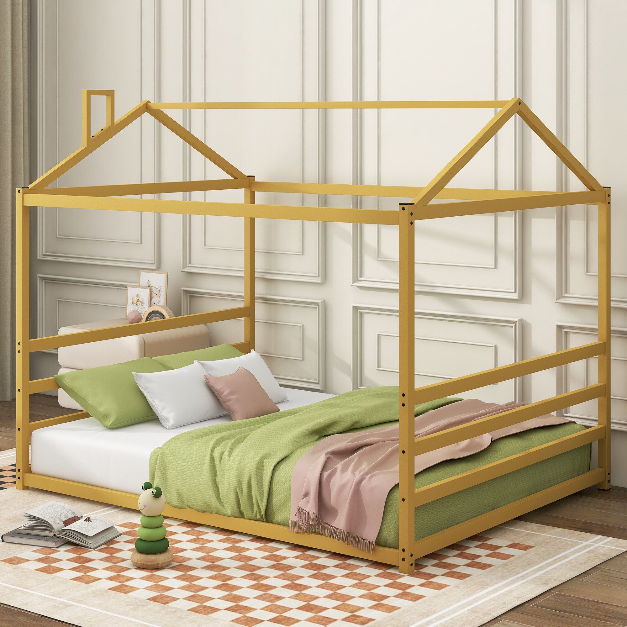 Girl queen bed frame cheap