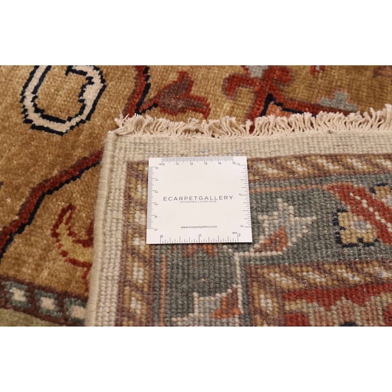 ECARPETGALLERY Hand-knotted Jules Sultane Cream Wool Rug - 9'9 x 13'7