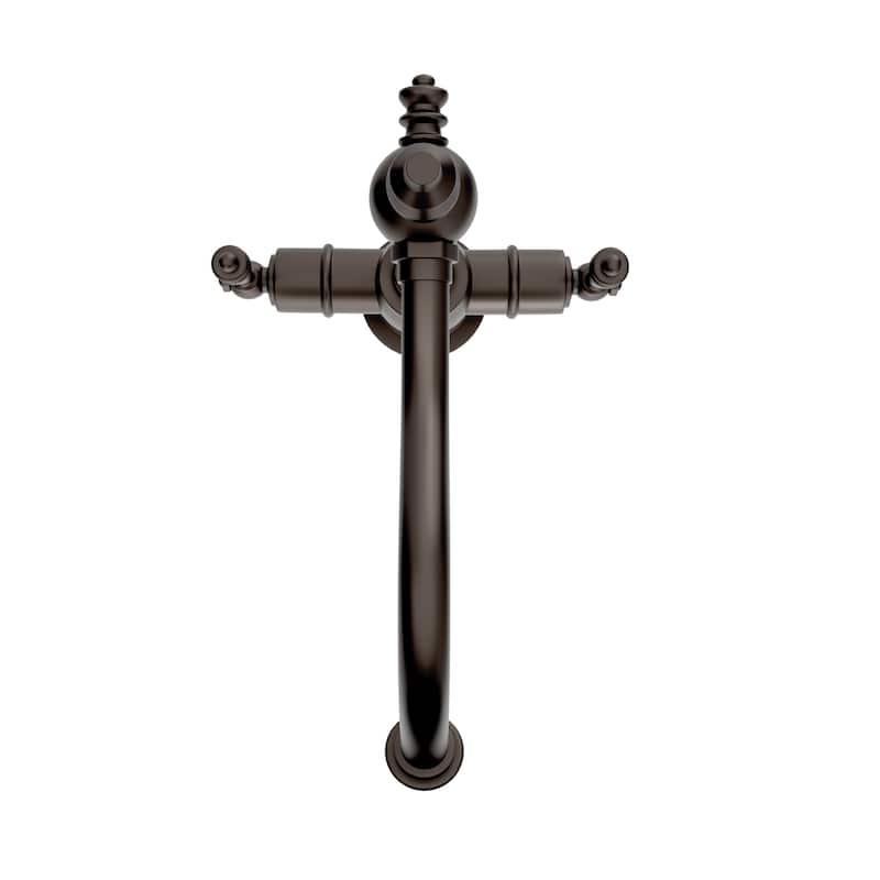 Whitehaus Collection Point of Use Instant Hot/Cold Water Drinking Faucet with Traditional Swivel Spout