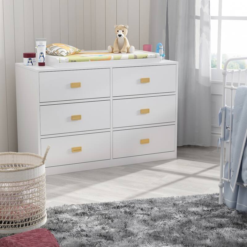 45.1"W x 32.9"H Timechee Changing Table Dresser