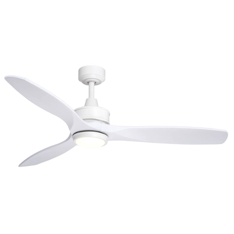 Vaxcel Lighting F0111 Curtiss 52" 3 Blade Indoor / Outdoor 3000K LED - White