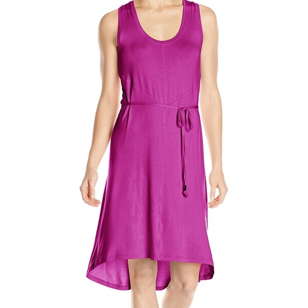 Shop Lole NEW Purple Women's Size XS Sophie Drawstring Shirt Dress