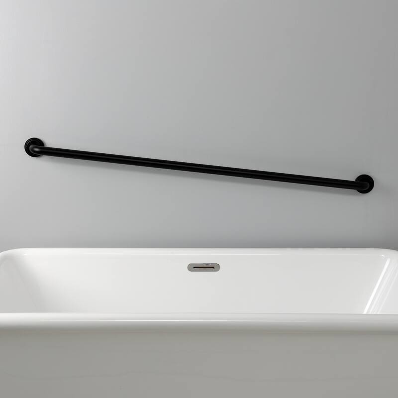 Kingston Brass Milano 48-Inch x 1-1/4 Inch O.D Grab Bar