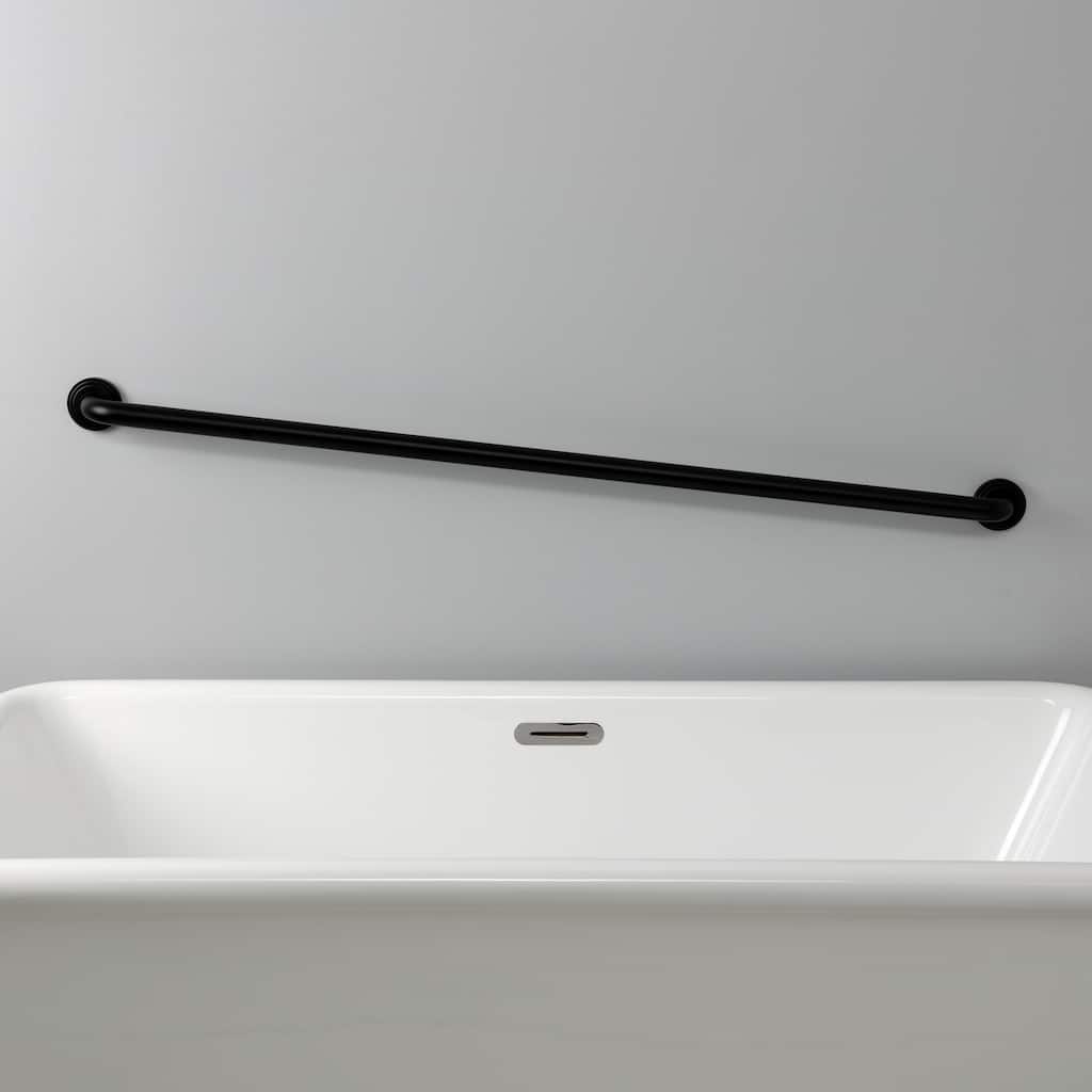 Kingston Brass Milano 48-Inch x 1-1/4 Inch O.D Grab Bar