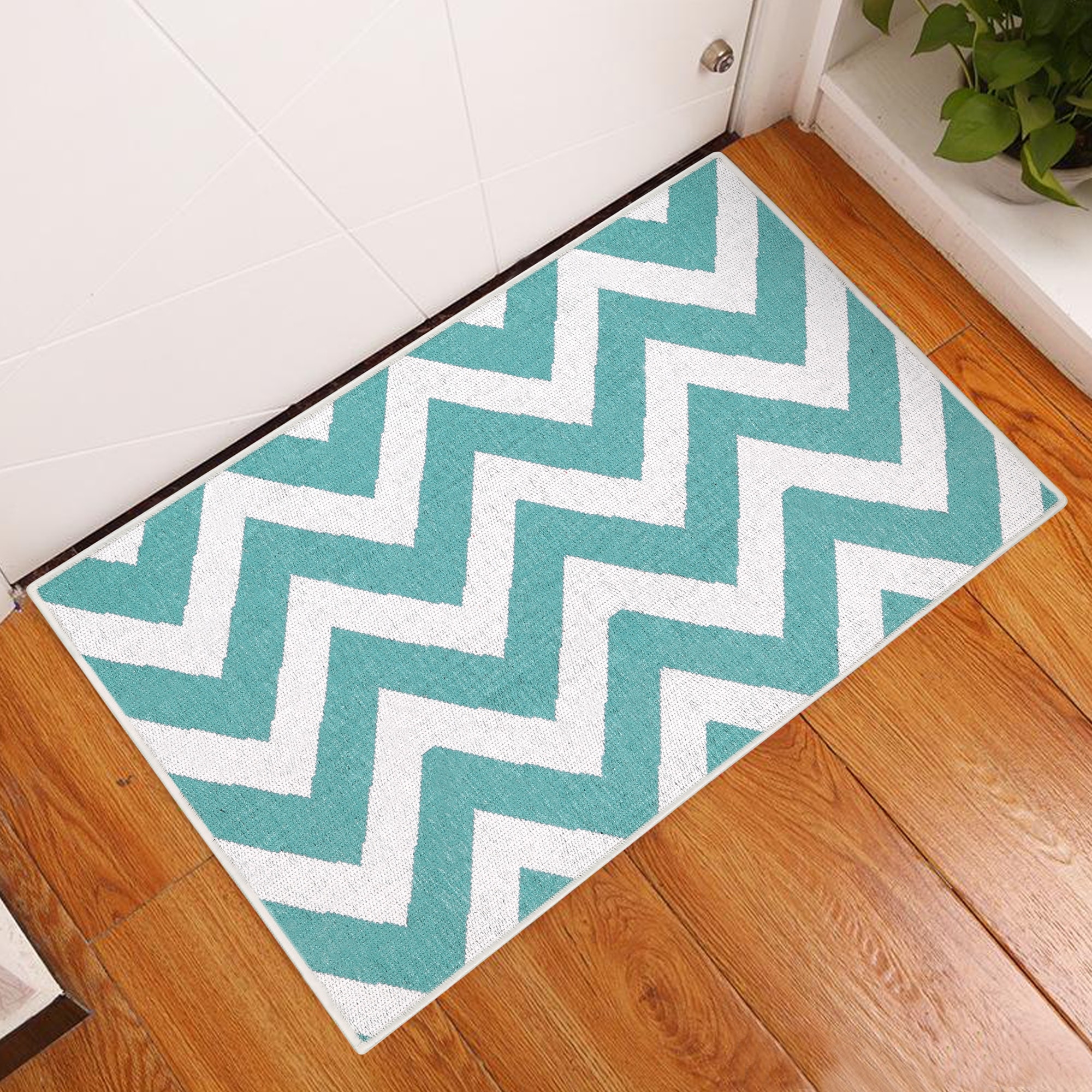 Sussexhome Heavy Duty Ultra Thin Non Slip Washable Cotton Indoor Rug - 2' x  3' - On Sale - Bed Bath & Beyond - 32498019