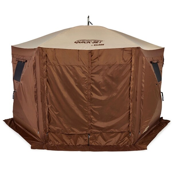 CLAM Quickset Pavilion 12.5' Portable Outdoor Gazebo Canopy Tent