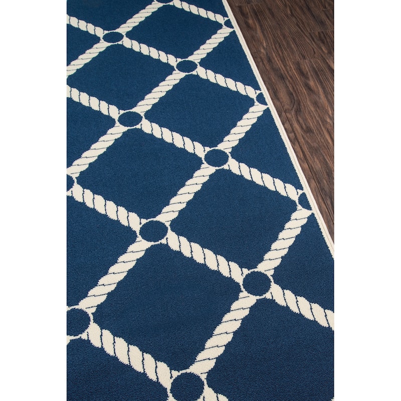 Momeni Baja Nautical Rope Indoor Outdoor Rug