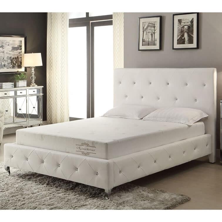 Aloe Vera 8-in. Medium Firmness Memory Foam Mattress - King