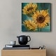 preview thumbnail 6 of 13, Sunflower I-Premium Gallery Wrapped Canvas - Ready to Hang