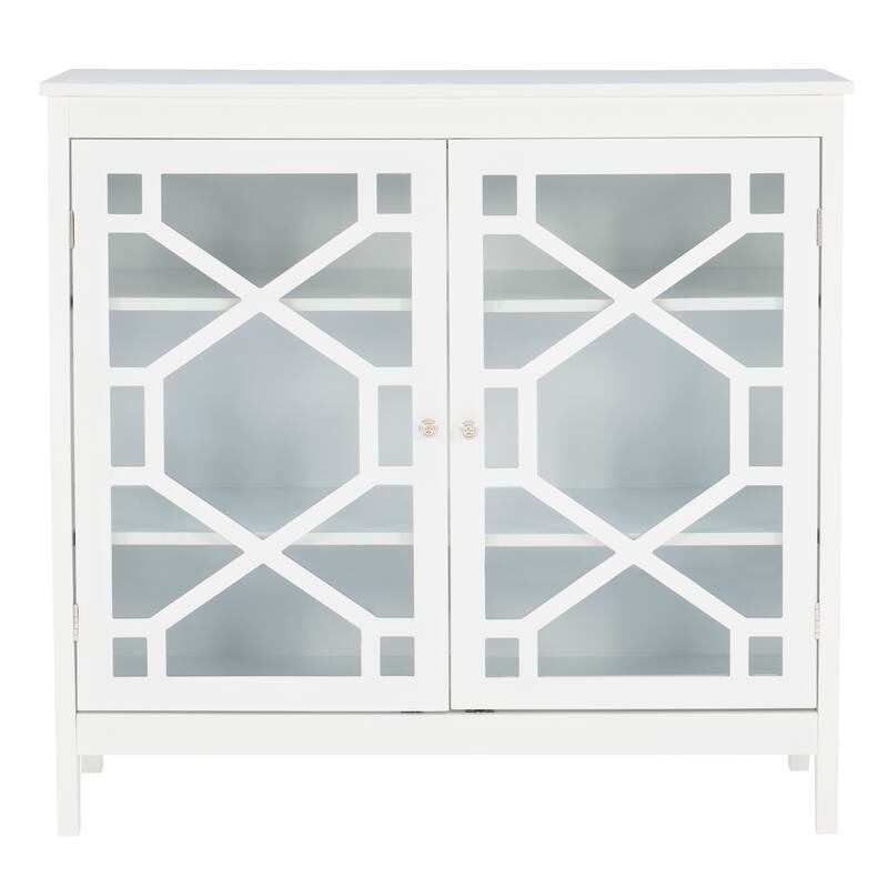 Fetti White Large Cabinet