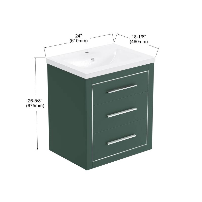 LaLa 24" Single Vanity Set