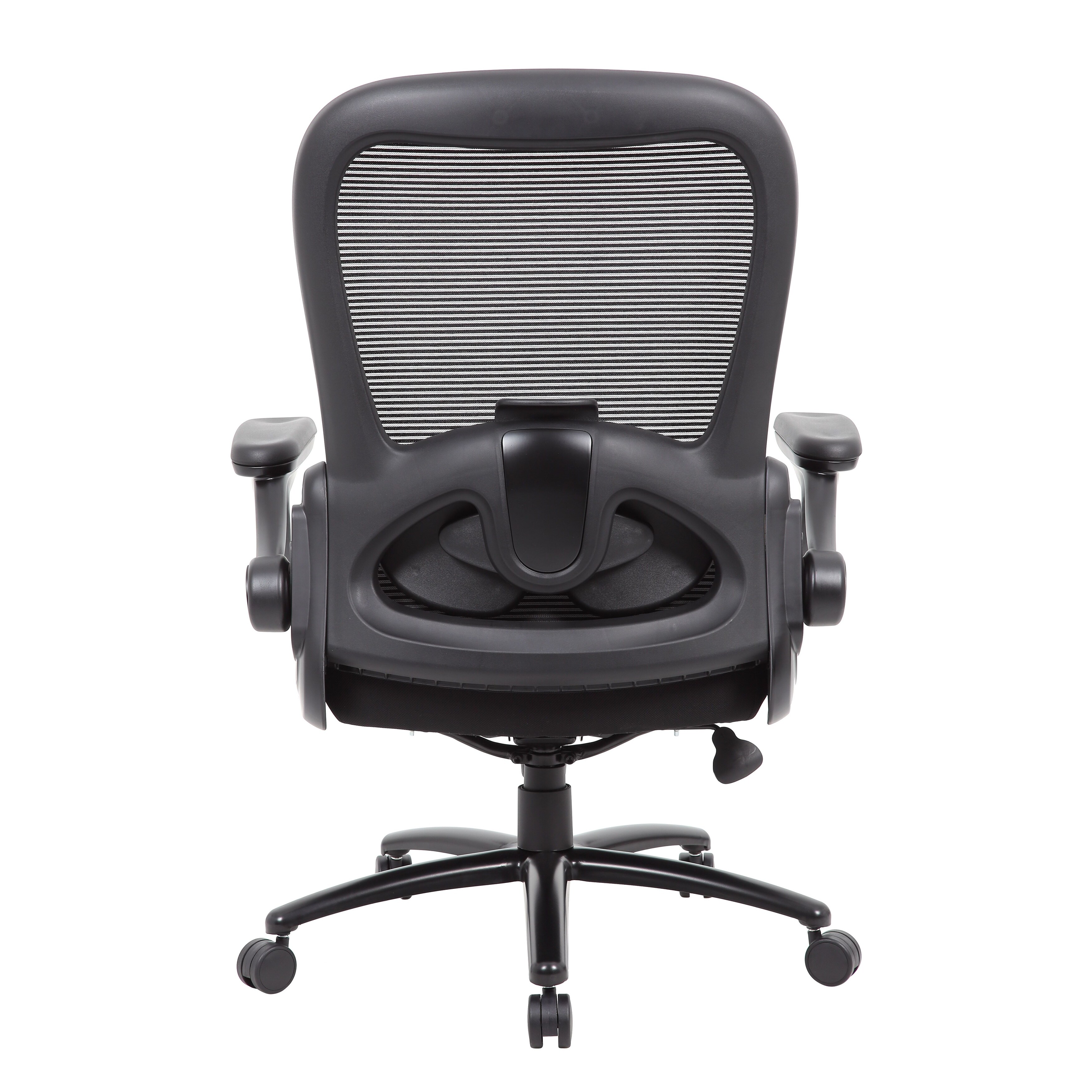Low Back Office Chair with Arms - Black by Boss Office Products