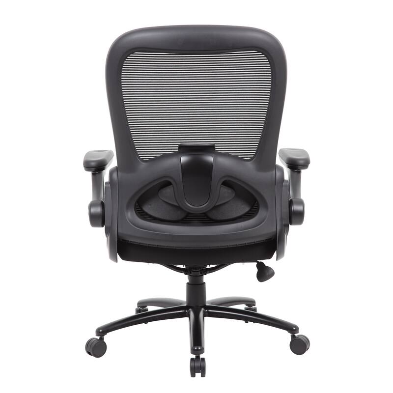 Boss Heavy Duty Flip Arm Mesh Task Chair