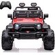 preview thumbnail 16 of 26, 2 Seaters 20" Large Seat 24V Kids Ride On Car with Remote Control Red
