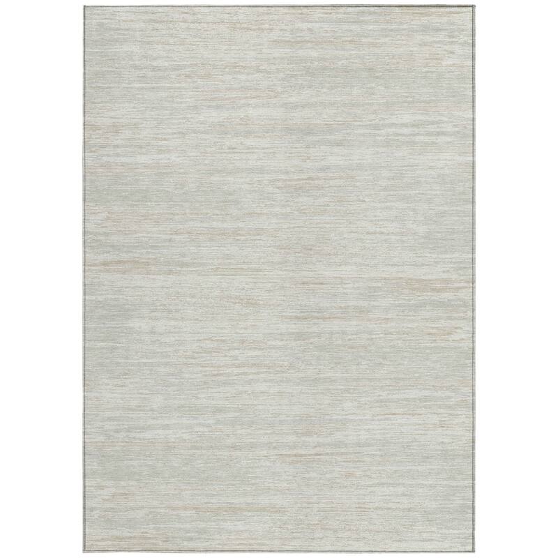 HomeRoots Striped Transitional Rectangle Outdoor Rug