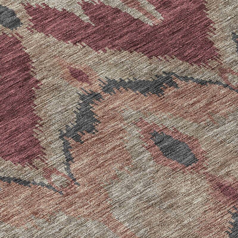 Machine Washable Indoor/ Outdoor Chantille Boho Ikat Rug